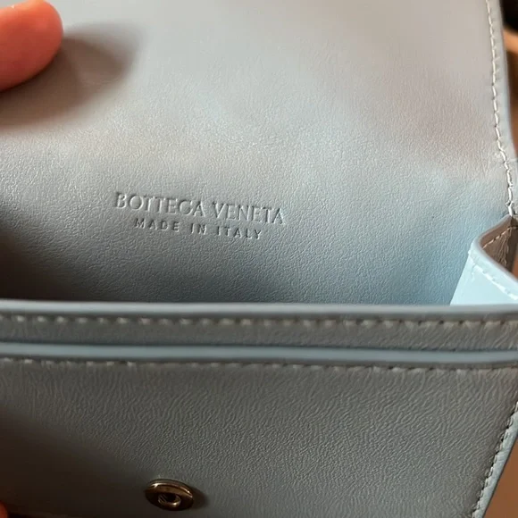 Brand new Bottega veneta wallet in sky blue. Discount if both purchased. - Picture 5 of 10